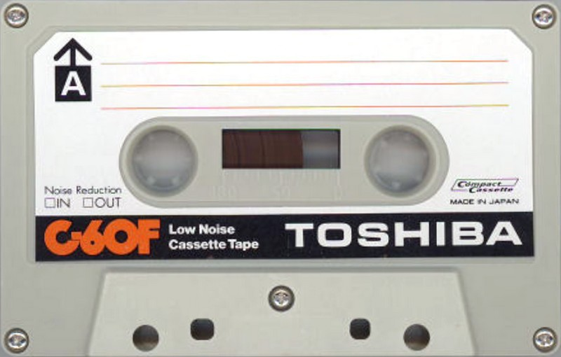Compact Cassette Toshiba F 60 Type I Normal 1977 Japan