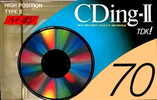 Compact Cassette TDK CDing 2 70 "CD2-70A" Type II Chrome 1993 Japan
