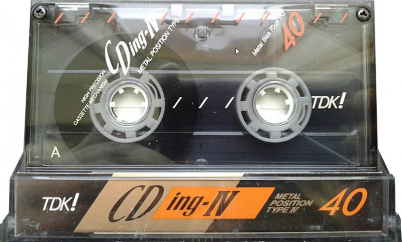 Compact Cassette: TDK  - CDing-IV 40