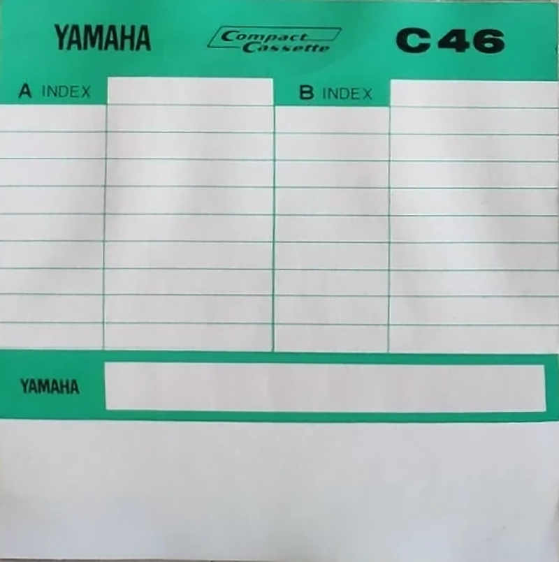 Compact Cassette Yamaha 46 Type I Normal 1977 Japan