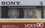 Compact Cassette Sony UCX-S 90 "USX-S90N" Type II Chrome 1985 Japan