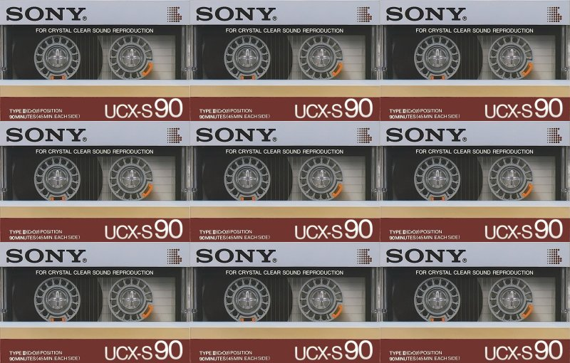 Compact Cassette: Sony  - UCX-S 90