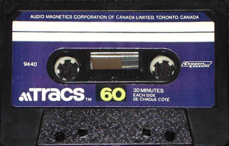 Compact Cassette:  Audio Magnetics - Tracs 60