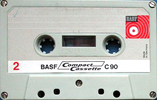 Compact Cassette BASF 90 Type I Normal 1968 Japan