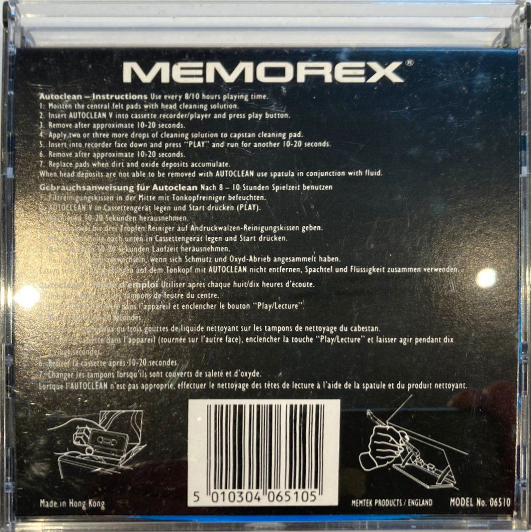 Compact Cassette: Unknown Memorex -  