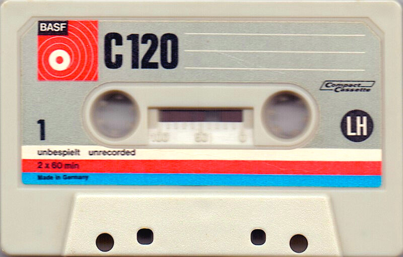 Compact Cassette BASF LH 120 Type I Normal 1971 Europe