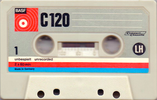 Compact Cassette BASF LH 120 Type I Normal 1971 Europe