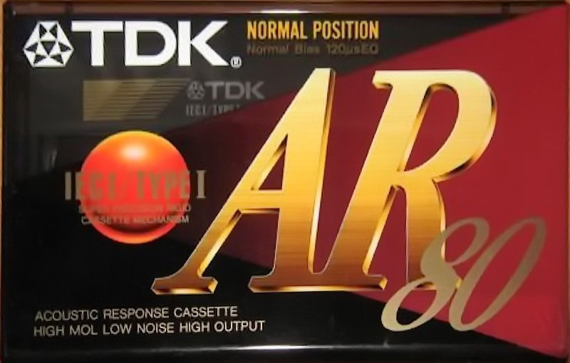 Compact Cassette: TDK  - AR 80