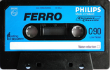 Compact Cassette Philips Ferro 90 Type I Normal 1978 Europe