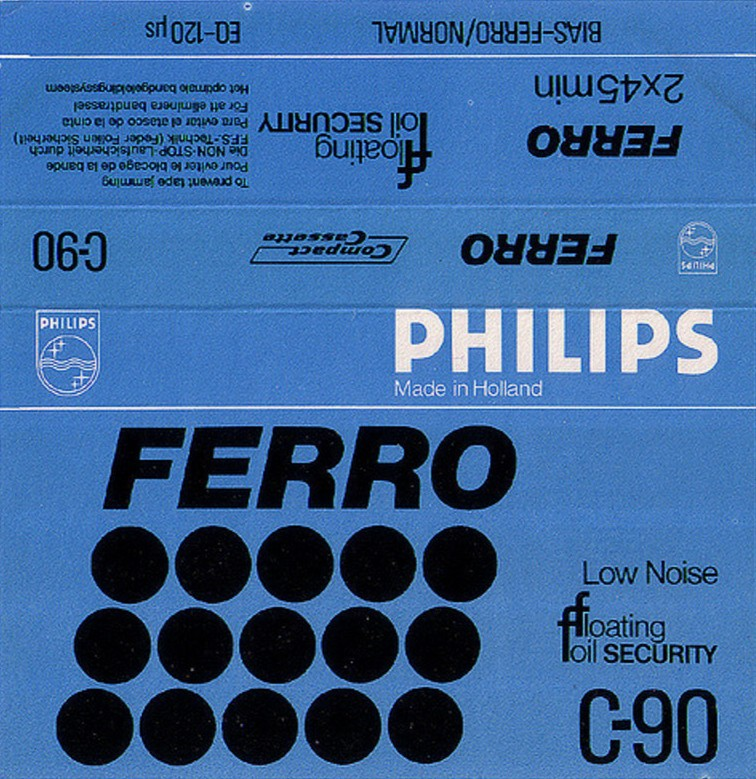 Compact Cassette: Philips  - Ferro 90