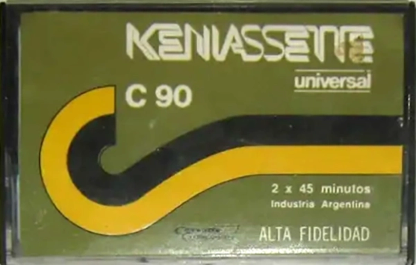 Compact Cassette Keniassette 90 Type I Normal Latin America