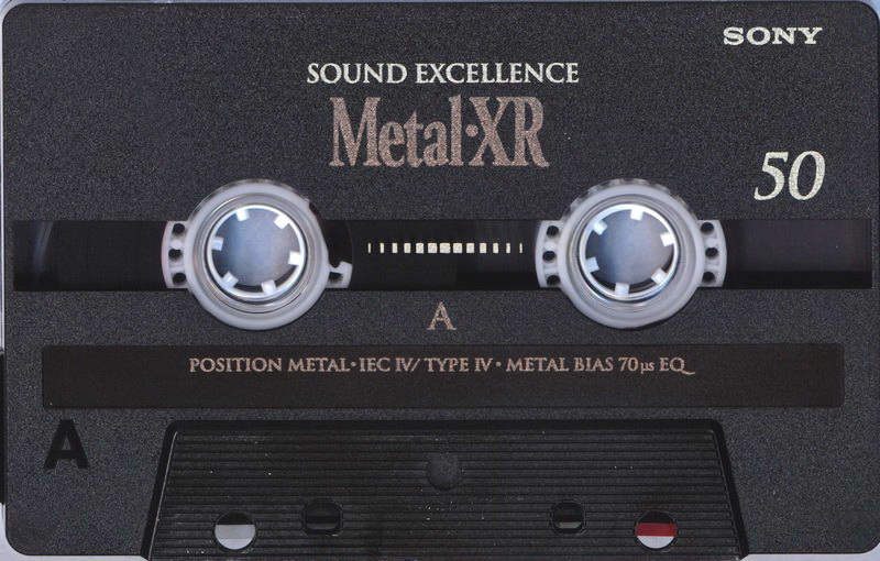 Compact Cassette: Sony  - Metal XR 50