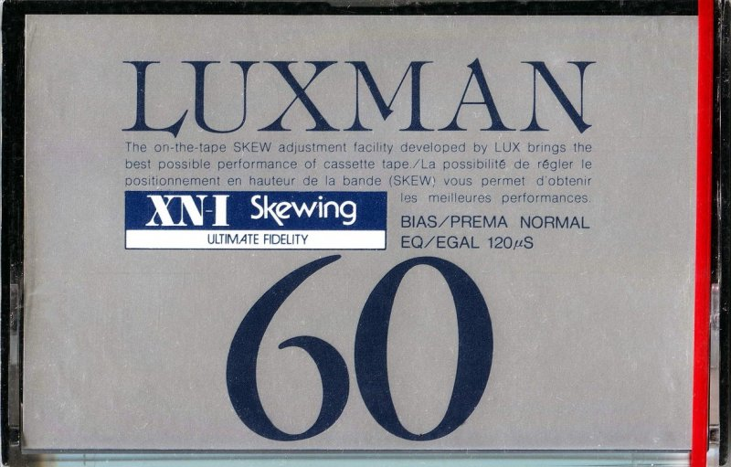 Compact Cassette:  Luxman - XN-I 60