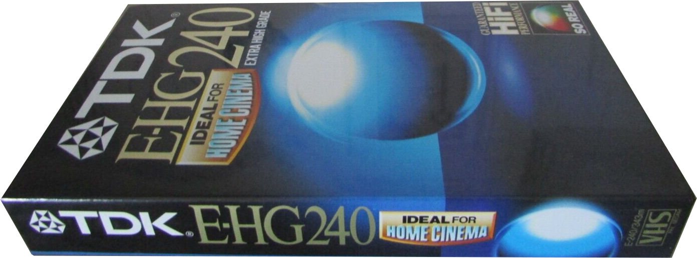 VHS, Video Home System: TDK  - E-HG 240