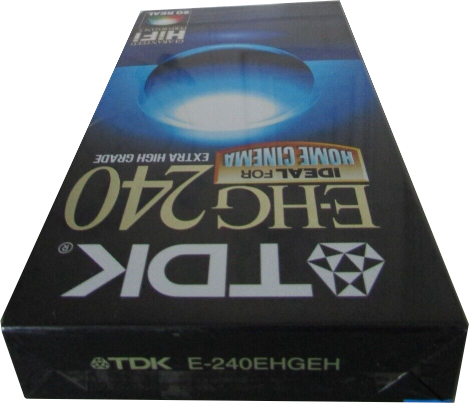 VHS, Video Home System: TDK  - E-HG 240