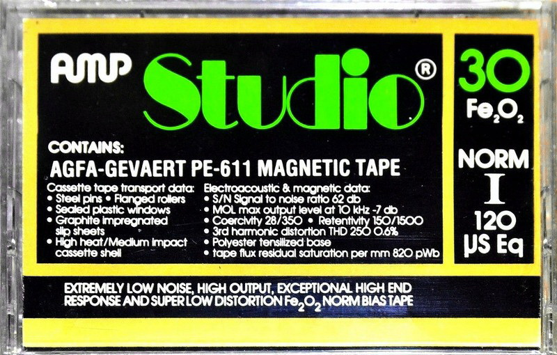 Compact Cassette:  AMP -  30