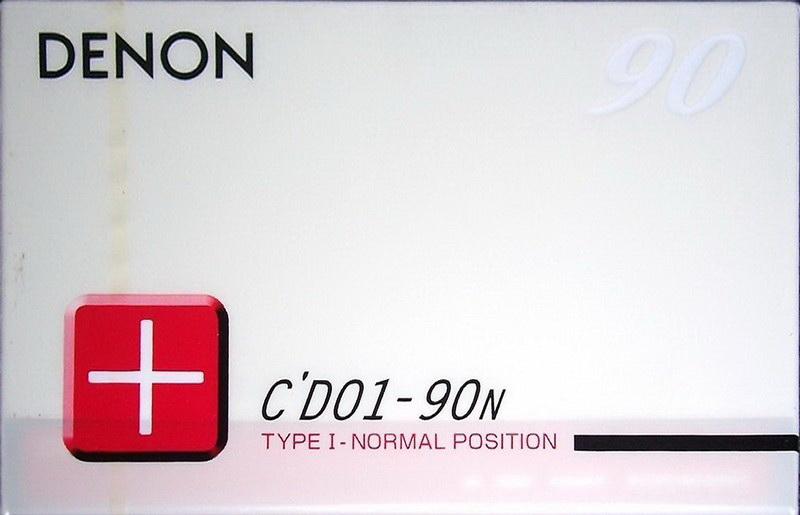 Compact Cassette Denon CDo 1 90 "C-DO 1 90N" Type I Normal 1997 Japan