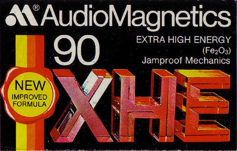 Compact Cassette:  Audio Magnetics - XHE 90