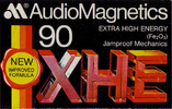 Compact Cassette Audio Magnetics XHE 90 Type I Normal 1975 Europe