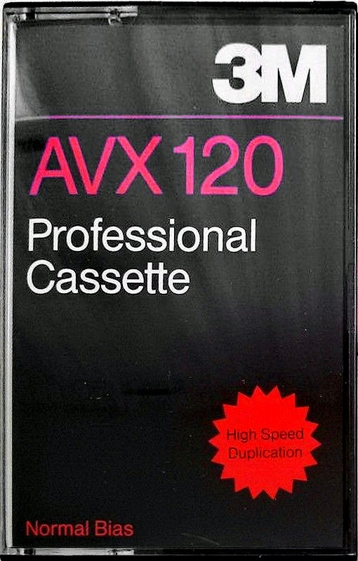 Compact Cassette: 3M  - AVX 120