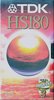 VHS, Video Home System TDK HS 180 "E-180HSEN" Type I Normal Worldwide