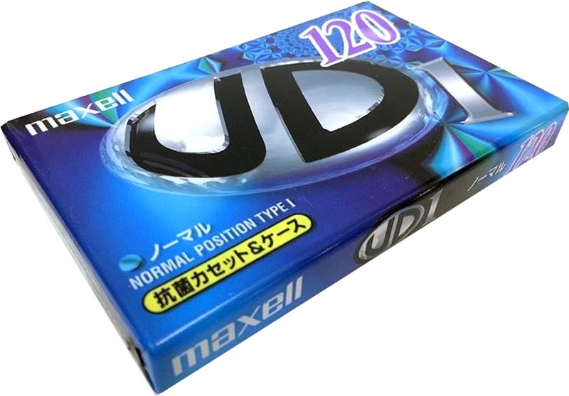 Compact Cassette Maxell UDI / UD1 120 "UD1-120M" Type I Normal 1999 Japan