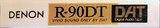 Digital Audio Tape Denon 90 "R-90DT S" Type IV Metal 1991 Japan