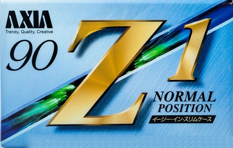 Compact Cassette AXIA Z1 90 Type I Normal 1995 Japan
