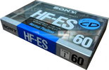 Compact Cassette Sony HF-ES 60 Type I Normal 1988 Japan