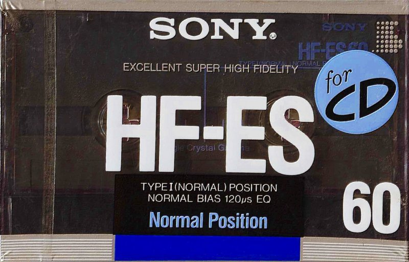 Compact Cassette: Sony  - HF-ES 60