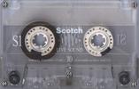 Compact Cassette Scotch S1 Live Sound 10 "S1-10 JM-0090-4291-3" Type I Normal 1993 Japan