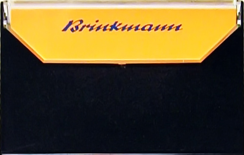 Compact Cassette Brinkmann 60 "Studio" Type I Normal 1978 Germany