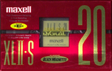 Compact Cassette Maxell XLII-S 20 "XLII-S 20(E)" Type II Chrome 1995 Japan