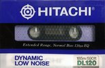 Compact Cassette Hitachi DL 120 Type I Normal 1983 Europe