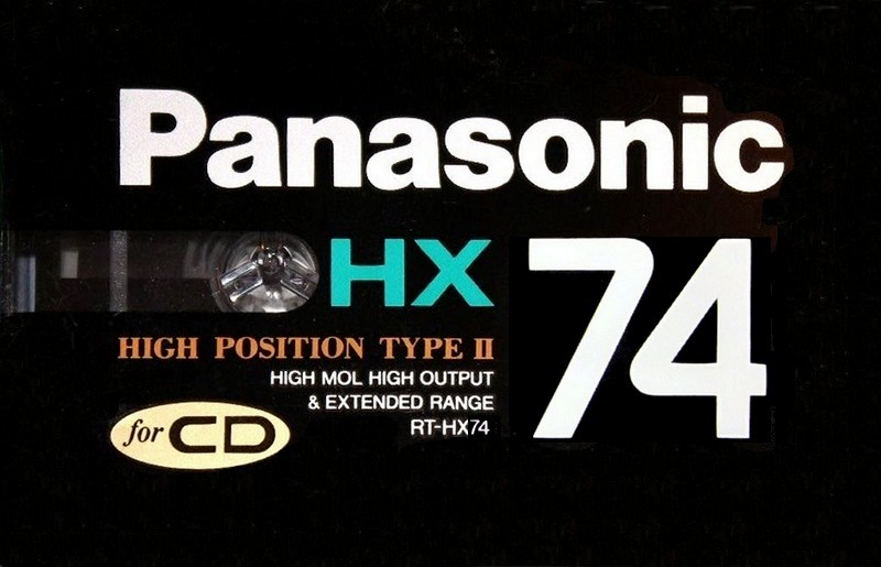 Compact Cassette: TDK Panasonic - HX 74