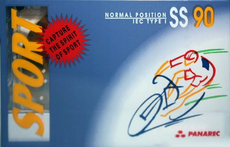 Compact Cassette Panarec 90 "Sport" Type I Normal Indonesia