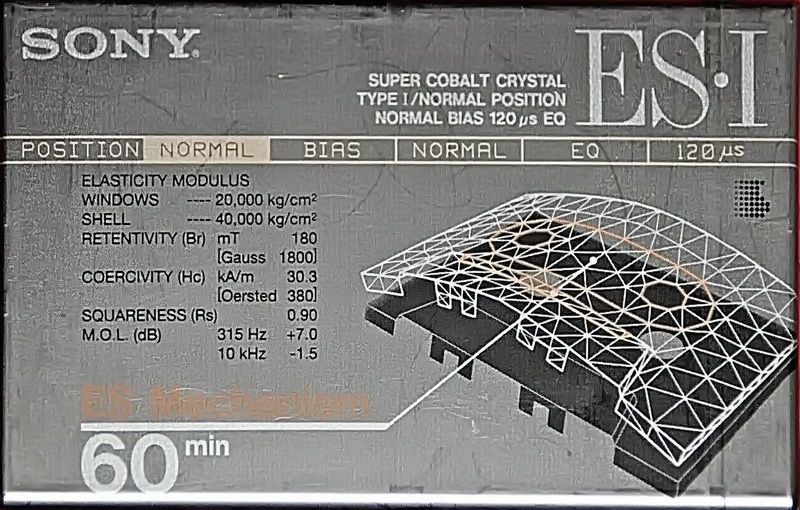 Compact Cassette: Sony  - ES-I 60