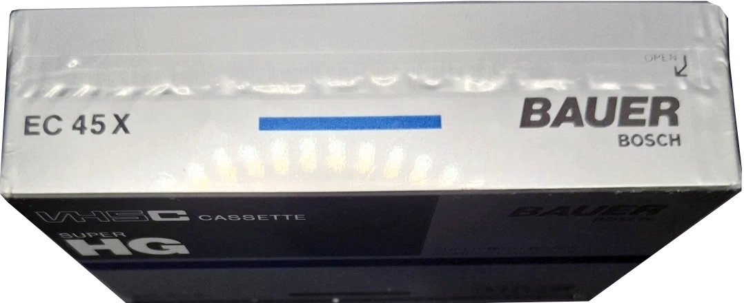 VHS-C (VHS Compact) Bauer 45 Type I Normal Germany