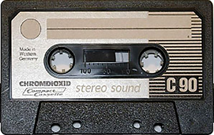 Compact Cassette Stereo Sound 90 Type II Chrome Germany