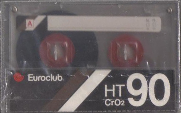 Compact Cassette Euroclub 90 "HT" Type II Chrome
