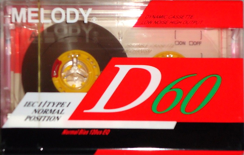 Compact Cassette Melody 60 Type I Normal Hong Kong