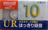 Compact Cassette Maxell UR 10 Type I Normal 2002 Japan