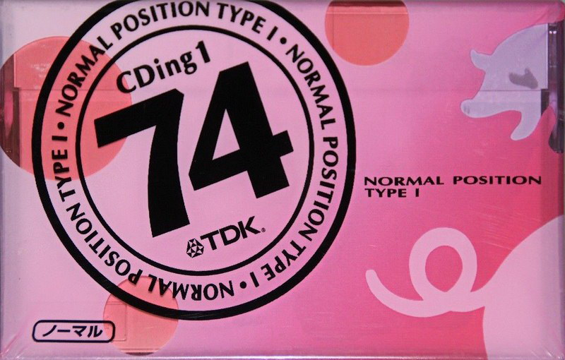 Compact Cassette: TDK  - CDing 1 74