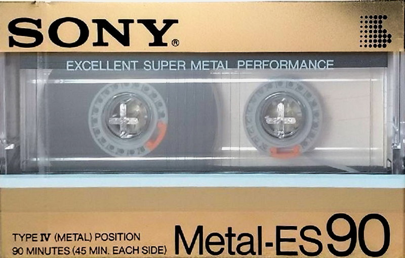 Compact Cassette: Sony  - Metal-ES 90