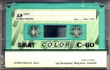 Compact Cassette Smat Color 60 Type I Normal 1986 South Korea