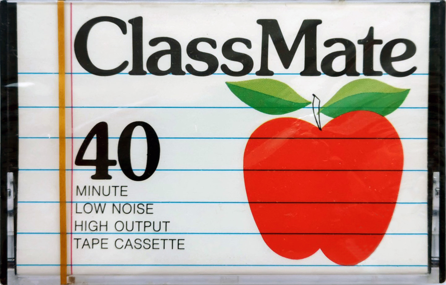 Compact Cassette ClassMate 40 Type I Normal 1982 USA