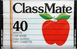 Compact Cassette ClassMate 40 Type I Normal 1982 USA