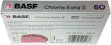 Compact Cassette BASF Chrome Extra II 60 Type II Chrome 1987 USA