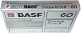 Compact Cassette BASF Chrome Extra II 60 Type II Chrome 1987 USA