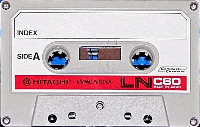 Compact Cassette Hitachi 60 Type I Normal 1976 Japan